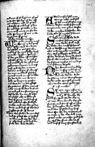 Codex Berleburg [tidigare Bad Berleburg, Sayn-Wittgensteinsche Schloßbibl., Ms. RT 2/6] av Unbekannt