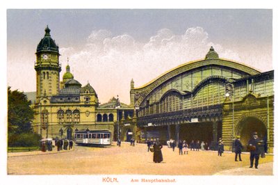 Köln, Am Hauptbahnhof, Centralstationen, 1900-talet av Unbekannt