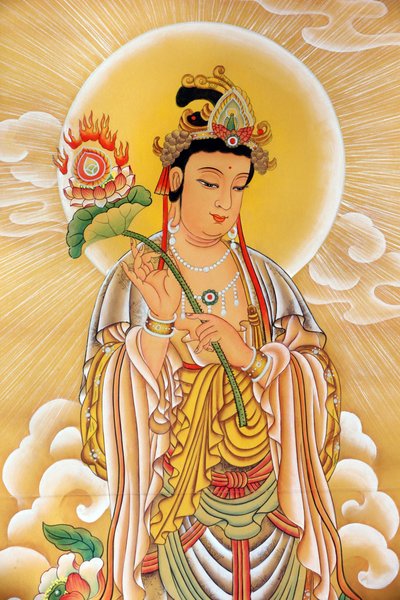 Kong Meng San Phor Kark See-klostret. Bodhisattva, 20160819, Singapore, Singapore av Unbekannt