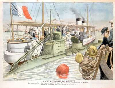 Korrigan, fransk flottans ubåt, 1906 av Unbekannt