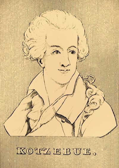 Kotzebue, 1761-1819, 1830. av Unbekannt