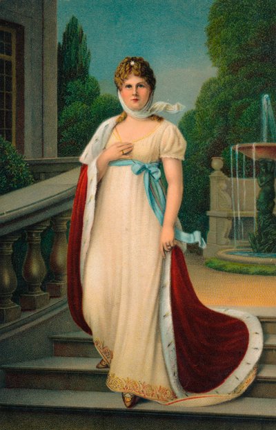 Drottning Louise av Preussen, c1910 av Unbekannt