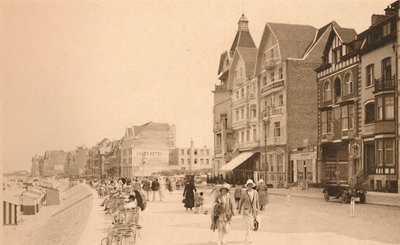 La Digue, Promenade, c1900. av Unbekannt