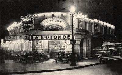 Rotundan, Boulevard du Montparnasse, ca. 1925. av Unbekannt