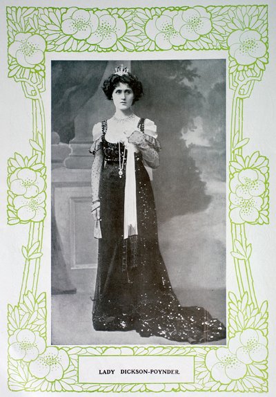Lady Dickson-Poynder, 1901 av Unbekannt