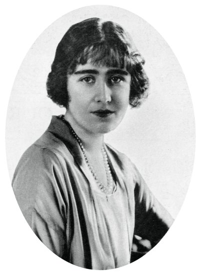 Lady Elizabeth Bowes-Lyon 1923, 1937 av Unbekannt