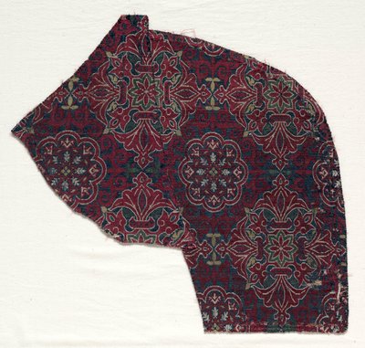 Lampasfragment med bladmedaljonger, 1300-1499. av Unbekannt