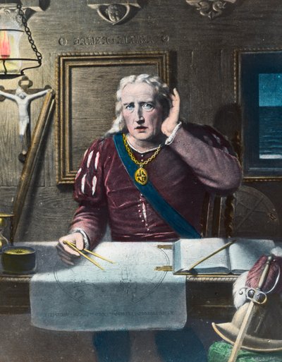 Landa! Landa! Land!, Columbus anländer till Amerika, 1492 sent 1800- eller tidigt 1900-tal av Unbekannt