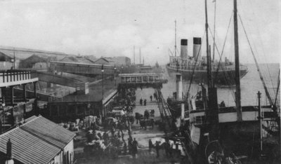 Landsteg, Liverpool Docks av Unbekannt