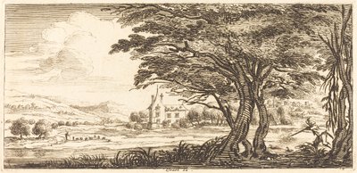 Landskap, i eller efter 1635. av Unbekannt