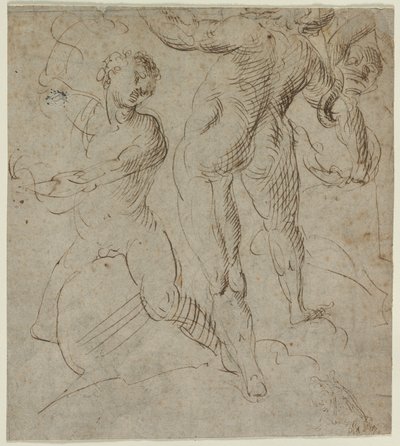 Laocoön recto, andra hälften av 1500-talet. av Unbekannt