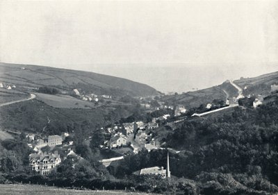 Laxey - Allmän syn, 1895 av Unbekannt