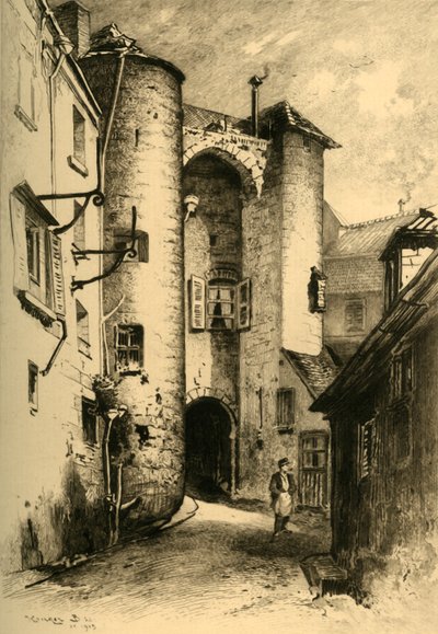Passagen från Chénizelles till Laon Aisne, 1903. av Unbekannt