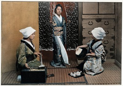Skurdagen, skurens dag, c1890 av Unbekannt