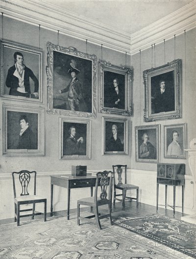 Lämnar porträtt i salongen, 1926 av Unbekannt