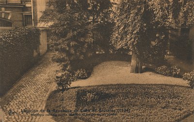 Legationen av Republiken Kuba i Bryssel, Kubas ambassad i Bryssel, c1924 av Unbekannt