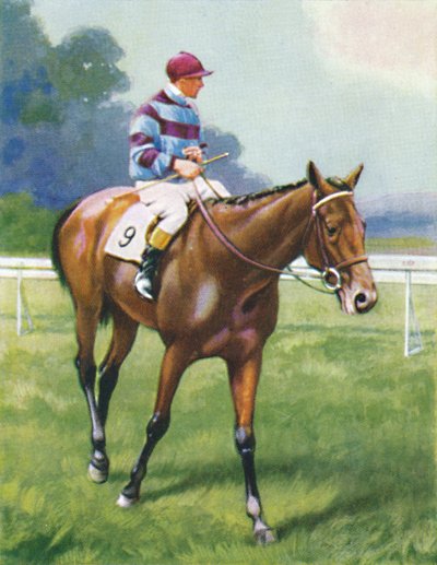 Legend of France, Jockey: A. Richardson, 1939 av Unbekannt