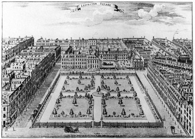 Leicester Square, London, 1750 1907 av Unbekannt