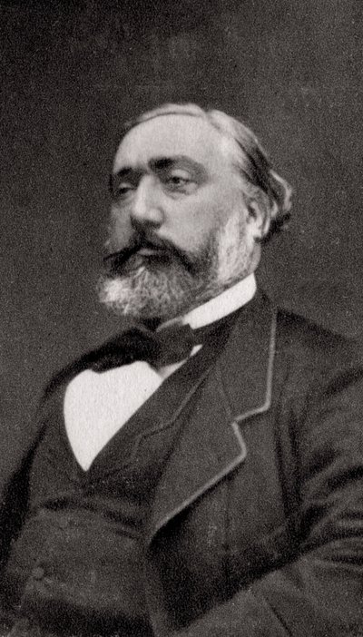Leon Gambetta, fransk statsman, 1881 av Unbekannt