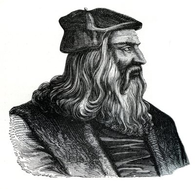 Leonardo da Vinci, 1500-talet, 1870 av Unbekannt