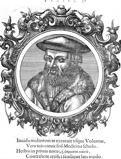 Leonhard Fuchs, tysk botaniker och läkare av Unbekannt