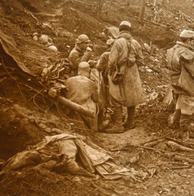 Les Eparges, norra Frankrike, 1915 av Unbekannt