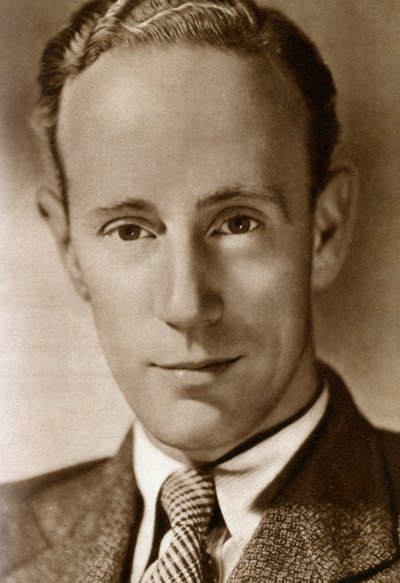 Leslie Howard, engelsk skådespelare, 1933 av Unbekannt
