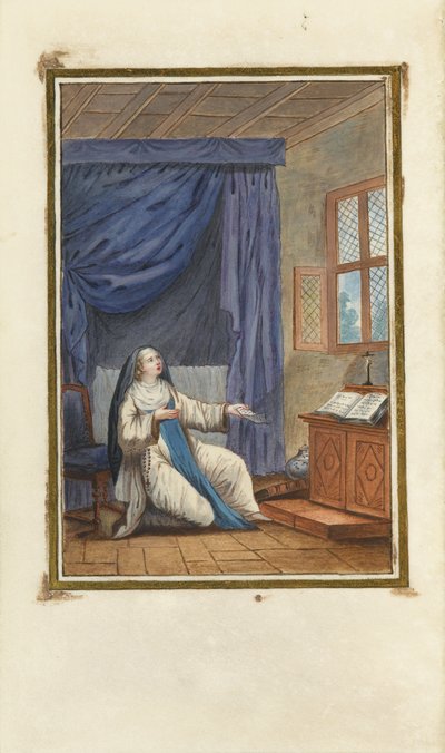 Abelards och Heloises brev, 1782 av Unbekannt