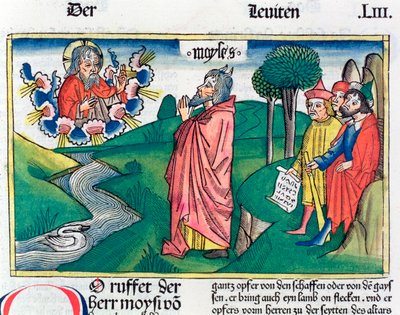 Tredje Moseboken 1:1-7: Offerlagen av Unbekannt