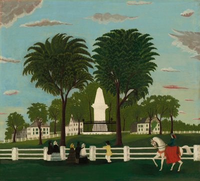 Lexington Battle Monument, 1853 eller senare. av Unbekannt
