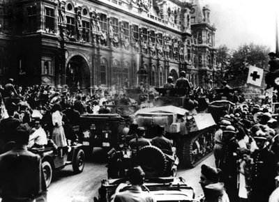 Paris befrielse, 25 augusti 1944 av Unbekannt