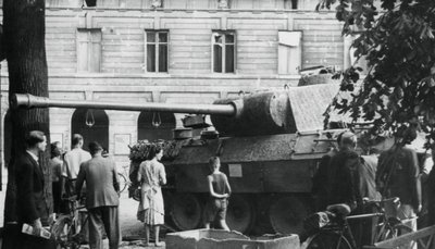 Paris befrielse, augusti 1944 av Unbekannt