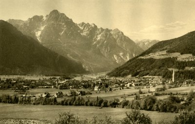 Lienz och Spitzkofel, Tyrolen, Österrike, c1935. av Unbekannt