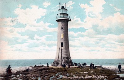 Fyren i New Brighton, Wirral, Merseyside, 1904 av Unbekannt