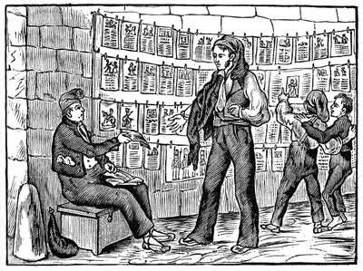 Cordel Literature, Barcelona, ​​1850. av Unbekannt