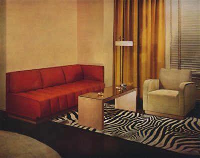 Living-Room av Walter Dorwin Teague, 1939 av Unbekannt