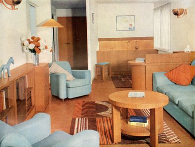 Vardagsrum av Bird Iles Ltd., London, 1937. av Unbekannt