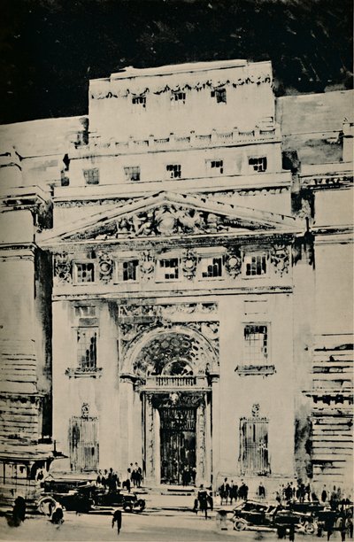 Lloyds New Building: Entré på Leadenhall Street, 1928 av Unbekannt