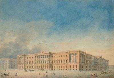 Lobanov-Rostovsky-palatset i Sankt Petersburg av Unbekannt