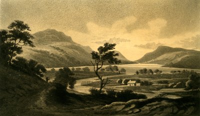 Loch-tay, från Killin, 1802. av Unbekannt