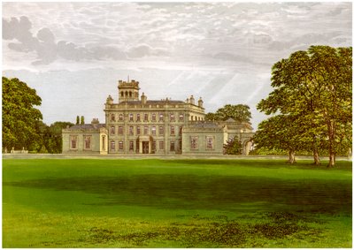 Locko Park, Derbyshire, hem för familjen Drury-Lowe, c1880 av Unbekannt