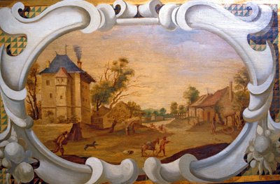 Loire Atlantique N* 042 - Chateau de Haute Goulaine - Målat trä av Unbekannt