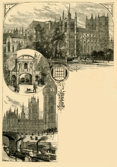London. Westminster and the Western Suburbs, 1881. av Unbekannt