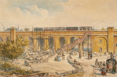 London till Greenwich Railway av Unbekannt