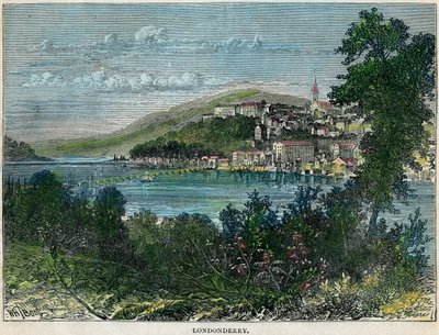 Londonderry, Ulster, Irland, c1880 av Unbekannt