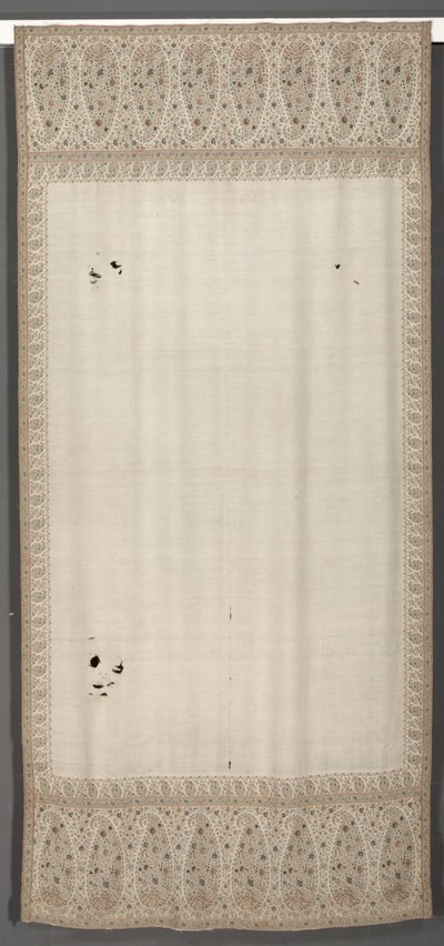 Lång sjal, ca. 1815. av Unbekannt
