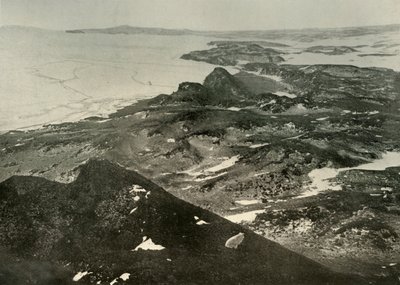 Ser norrut mot Cape Royds, c1908, 1909. av Unbekannt