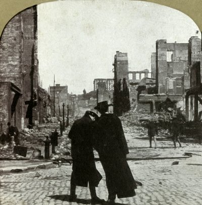 Ser nordost från hörnet Sutter and Jones Sts., 1906. av Unbekannt
