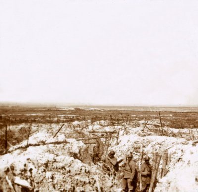 Ser mot den tyska frontlinjen, c1914-c1918 av Unbekannt