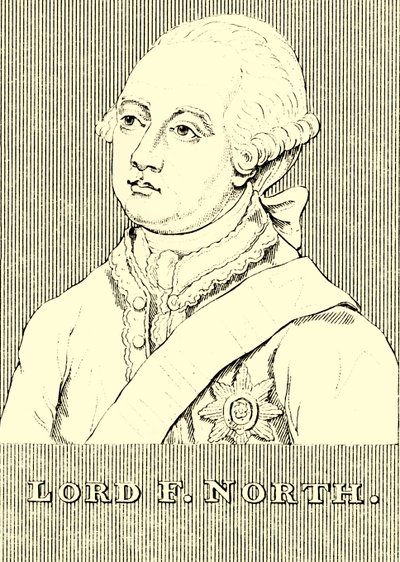Lord F. North, 1732-1792, 1830. av Unbekannt